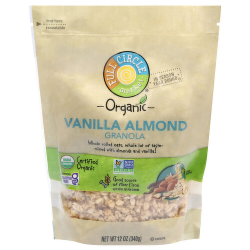 Full Circle Market Granola, Vanilla Almond