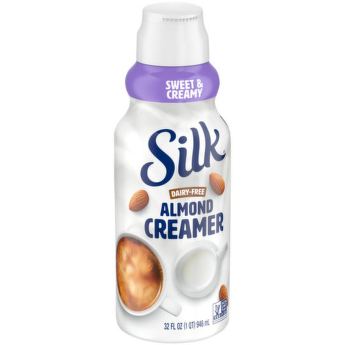 Calories in Silk Soymilk Creamer and Nutrition Facts