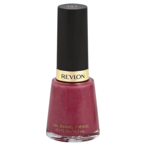 Revlon Nail Enamel, Chip Resistant Nail Polish, Glossy Shine Finish, in  Black/Grey, 905 Sophisticated, 0.5 oz/ 14.7ml : Amazon.ca: Everything Else