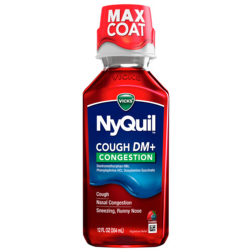 Vicks Cough DM + Congestion, Max Coat