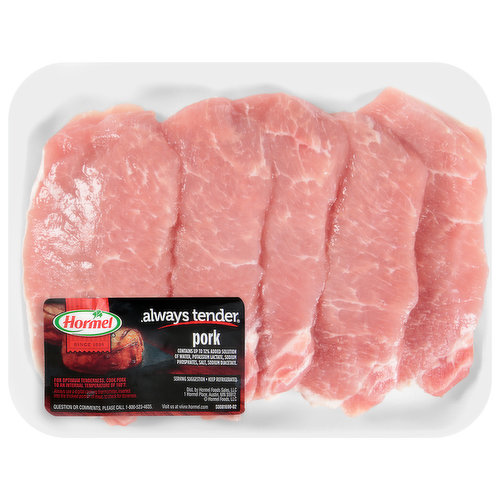 Hormel Pork Chops, Boneless - FRESH by Brookshire's