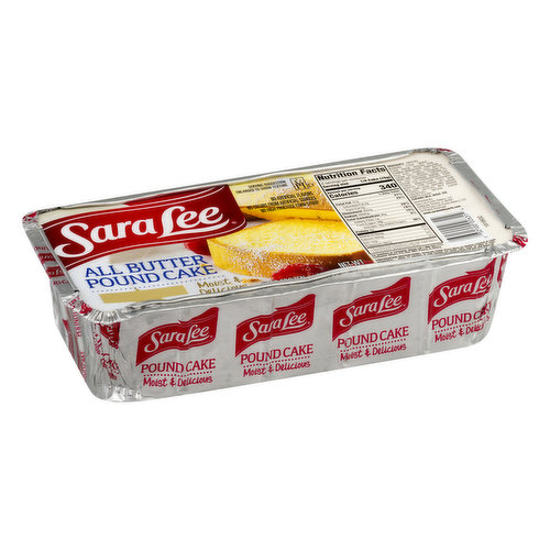 Sara Lee Frozen Pound Cake - Chocolate Swirl