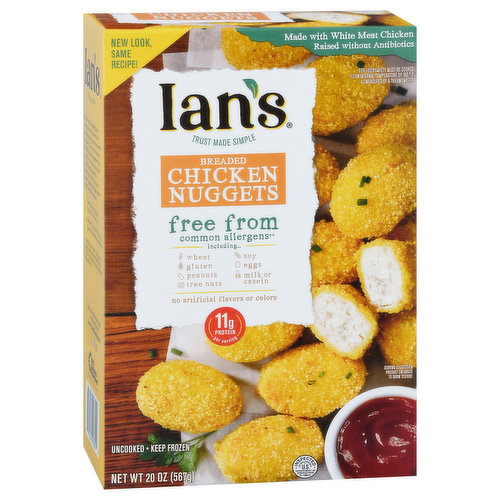 Ian's Chicken Nuggets, Breaded