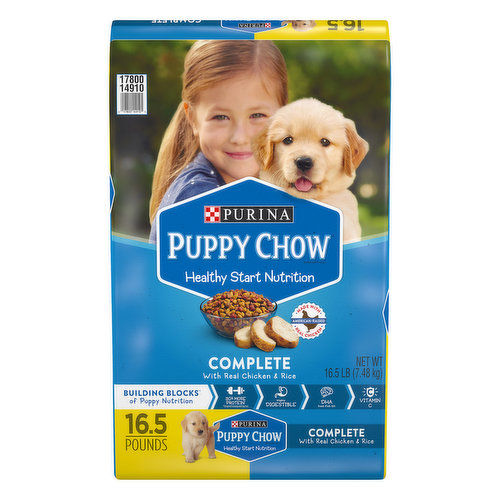 Puppy Chow High Protein Dry Puppy Food, Complete With Real Chicken