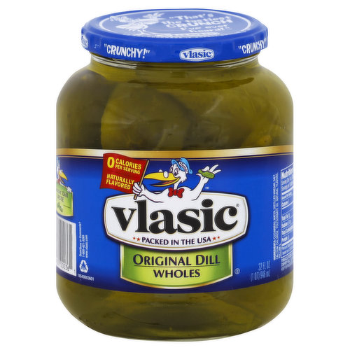 Vlasic Pickles, Wholes, Original Dill