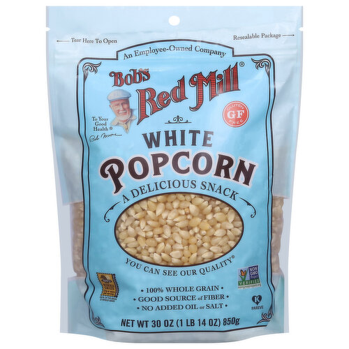 Bob's Red Mill Popcorn, White