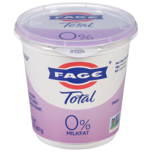 Fage Yogurt, Nonfat, Greek, Strained