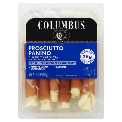 Columbus Panino, Prosciutto