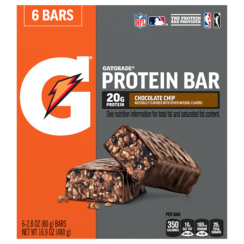 Gatorade Protein Bar, Chocolate Chip