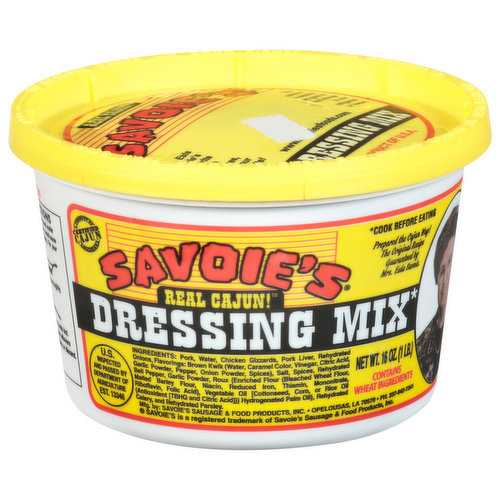 Savoie's Dressing Mix, Real Cajun