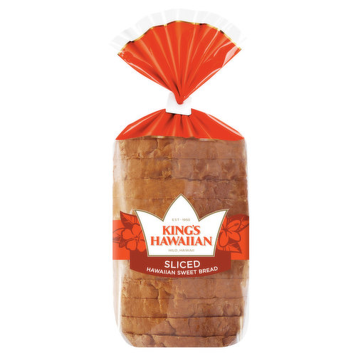 King's Hawaiian Bread, Hawaiian Sweet, Sliced