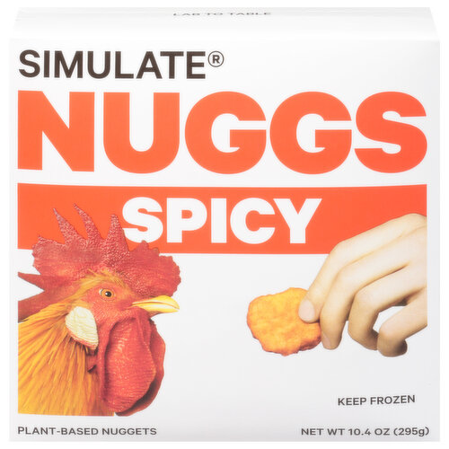 Simulate Plant-Based Nuggets, Spicy