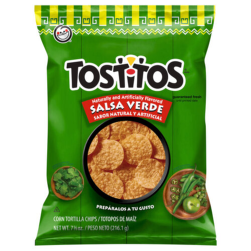 Tostitos Corn Tortilla Chips, Salsa Verde