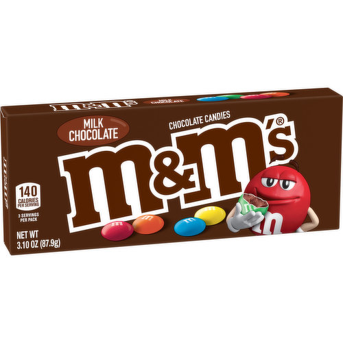 M&M's Chocolate Candies, Milk Chocolate