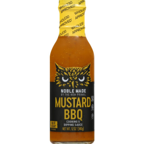 Noble Made Sauce, Cooking & Dipping, Mustard BBQ