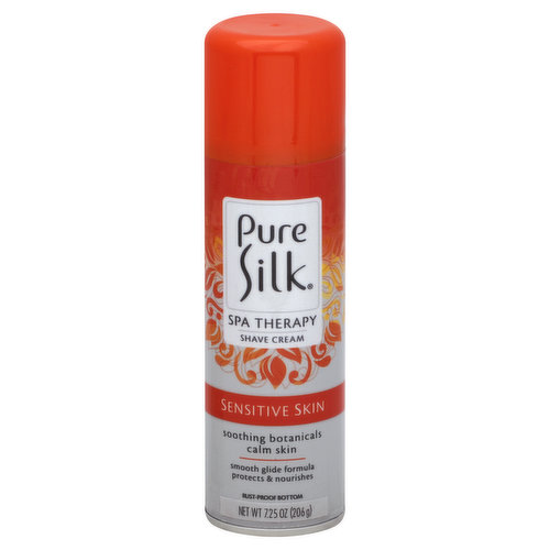 Pure Silk Shave Cream, Sensitive Skin