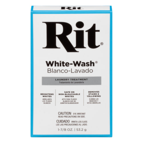  Rit Dye Powdered Fabric Dye, White Wash, 1 7/8-Ounce