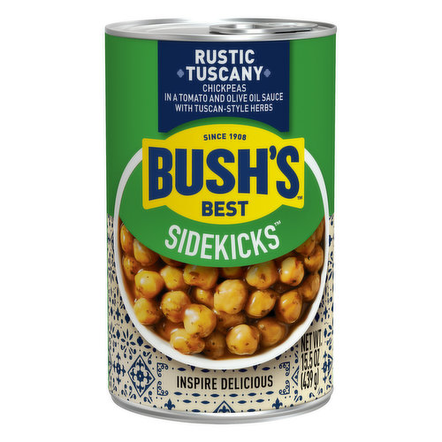 Bushs Best Sidekicks Rustic Tuscany Chickpeas