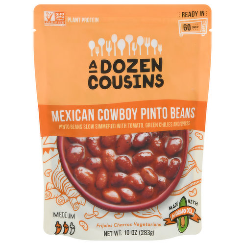 A Dozen Cousins Pinto Beans, Mexican Cowboy, Medium