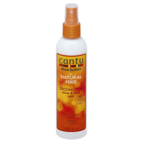 Cantu Shine & Hold Mist, Coconut Oil, for Natural Hair