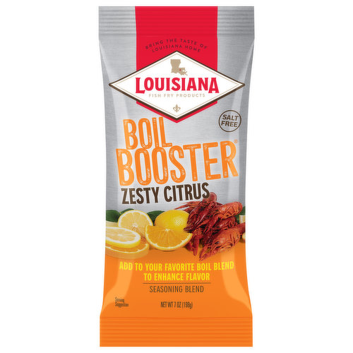 Louisiana Fish Fry Products Seasoning Blend, Zesty Citrus