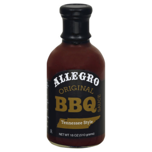 Allegro BBQ Sauce, Tennessee Style, Original