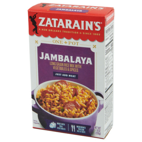 Zatarain's Red Beans & Rice Dinner Mix, 8 oz