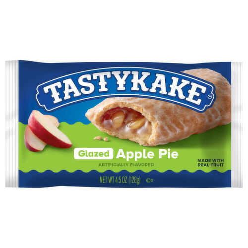 Tastykake Pie, Apple, Glazed