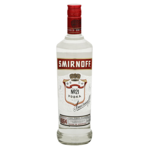 Smirnoff Vodka, No 21