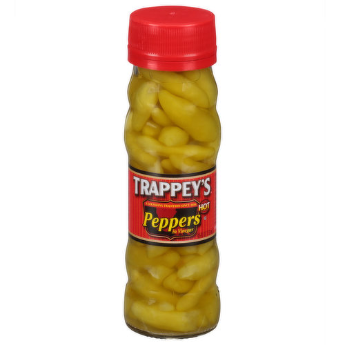 Trappey's Peppers, in Vinegar, Hot