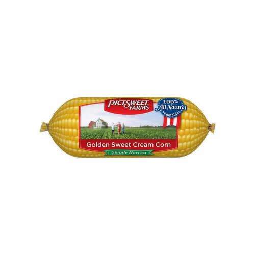 Pictsweet Farms Golden Sweet Cream Corn, Simple Harvest, 16 oz