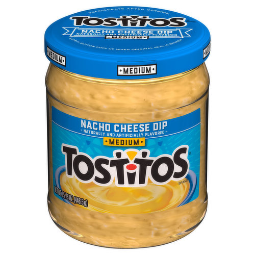 Tostitos Cheese Dip, Nacho, Medium