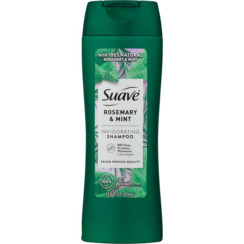 Suave Shampoo, Rosemary & Mint, Invigorating