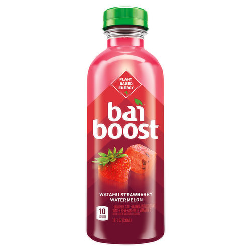 Plant based energy. Antioxidant infused. No artificial sweeteners.