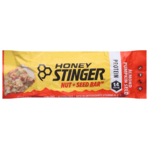 Honey Stinger Nut + Seed Bar, Almond Pumpkin Seed