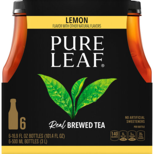 Pure Leaf Brewed Tea, Lemon, Real