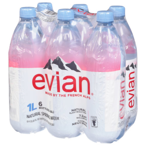 Natural spring water - Evian