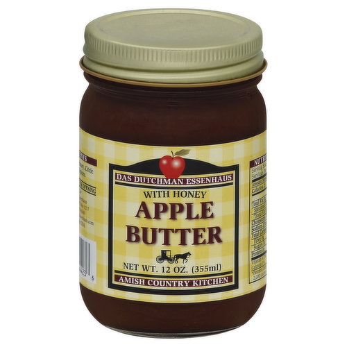 Das Dutchman Essenhaus Apple Butter, with Honey