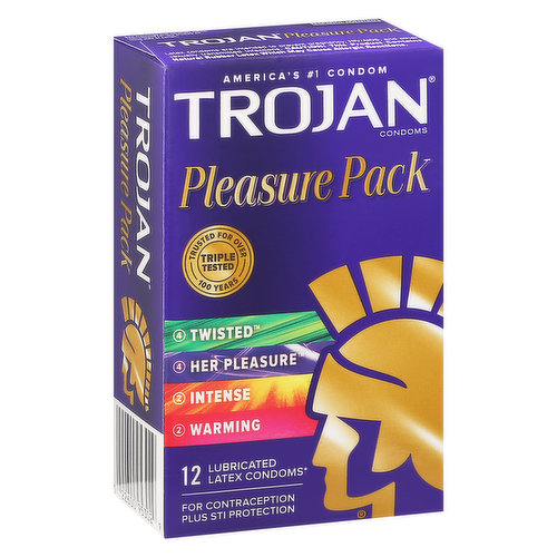 Trojan Condoms, Pleasure Pack