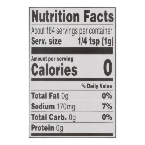 Calories in Weber Grill Creations Kick'n Chicken Seasoning and Nutrition  Facts