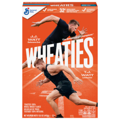 Wheaties Flakes, 100% Whole Wheat, Toasted