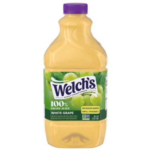 Welch's 100% Grape Juice, White Grape