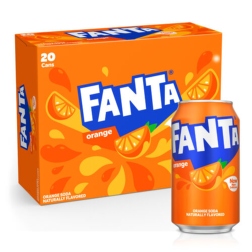 Fanta  Orange Soda Fruit Flavored Soft Drink