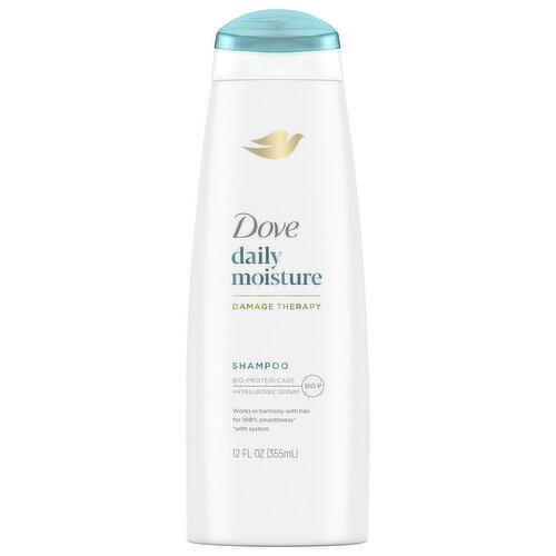 Dove Shampoo, Daily Moisture, Damage Therapy