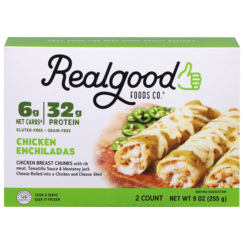 Realgood Foods Co. Chicken Enchiladas