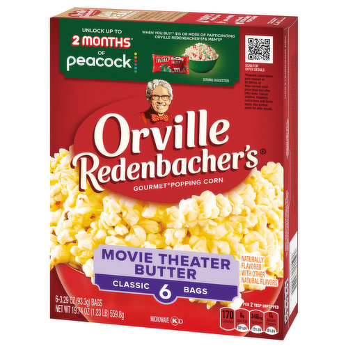 Orville Redenbacher s Popping Corn Gourmet Movie Theater Butter