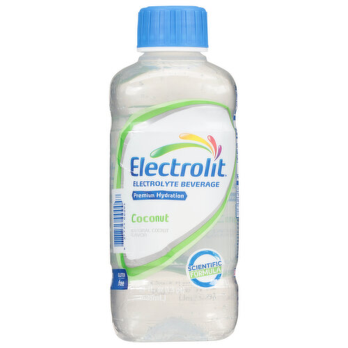Electrolit Electrolyte Beverage, Coconut, Premium Hydration