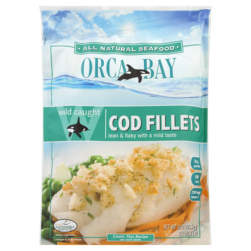Orca Bay Cod Fillets, Wild Caught