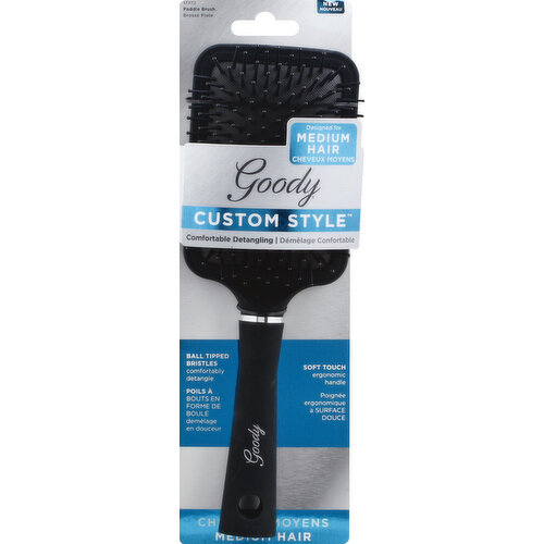 Goody Paddle Brush, Comfortable Detangling, Medium Hair