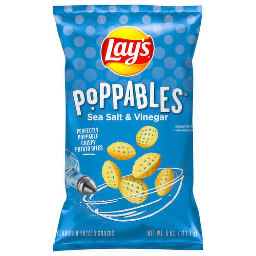 Lay's Potato Snacks, Sea Salt & Vinegar